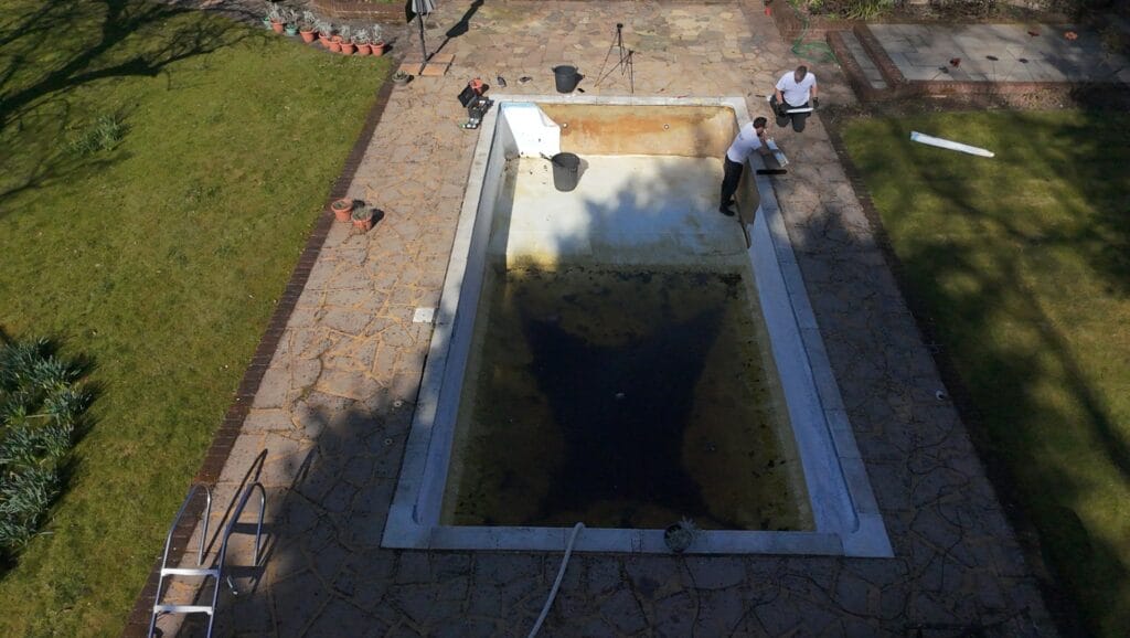 Swimming Pool - Before Refurbishment